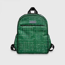 Детский рюкзак Школьная доска, цвет: 3D-принт