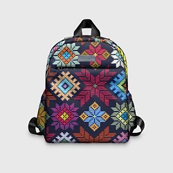 Детский рюкзак Орнамент удмуртский, цвет: 3D-принт