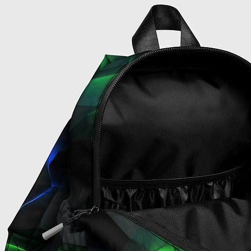 Детский рюкзак CS GO dark green / 3D-принт – фото 4