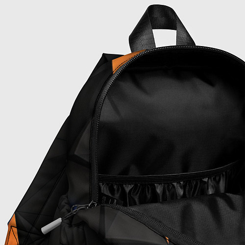 Детский рюкзак CSGO orange style / 3D-принт – фото 4