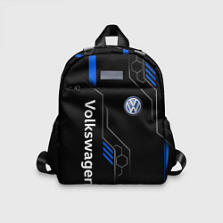 Детский рюкзак Volkswagen - blue technology, цвет: 3D-принт