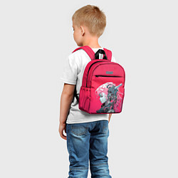 Детский рюкзак Равнодушный киборг, цвет: 3D-принт — фото 2