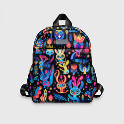Детский рюкзак Космические монстрики, цвет: 3D-принт