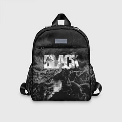 Детский рюкзак Black - abstract, цвет: 3D-принт