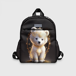 Детский рюкзак Белый медвежонок, цвет: 3D-принт