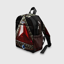 Детский рюкзак Таинственный рубин, цвет: 3D-принт — фото 2