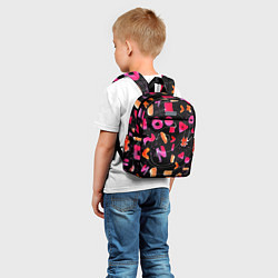 Детский рюкзак Яркие маркеры, цвет: 3D-принт — фото 2