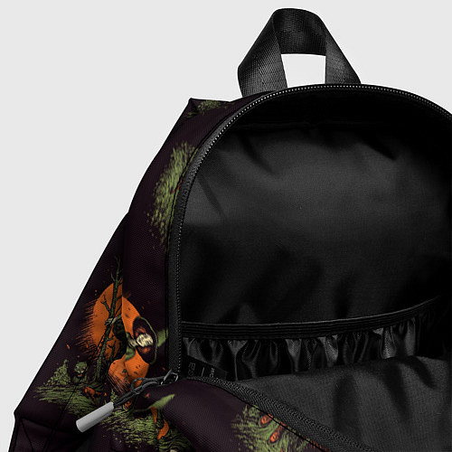 Детский рюкзак Ведьма сидит на старом пне / 3D-принт – фото 4