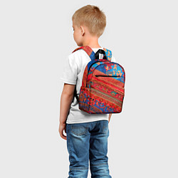 Детский рюкзак Воздушные Узоры, цвет: 3D-принт — фото 2