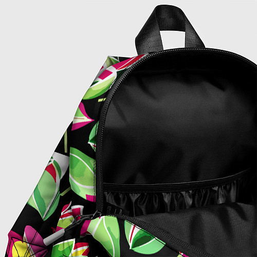 Детский рюкзак Зеркальный паттерн из тюльпанов - мода / 3D-принт – фото 4
