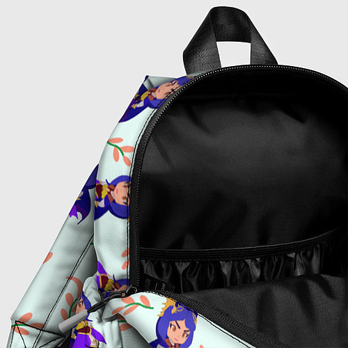 Детский рюкзак Персонаж героини воительницы и веточка / 3D-принт – фото 4