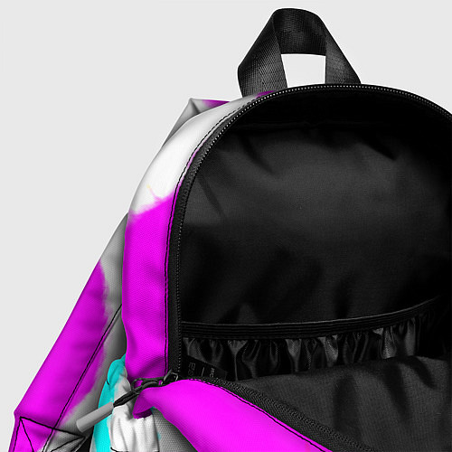 Детский рюкзак Тай-дай розовый / 3D-принт – фото 4