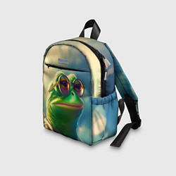 Детский рюкзак Лягушка Пепе, цвет: 3D-принт — фото 2