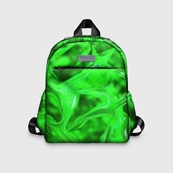 Детский рюкзак Geometry green, цвет: 3D-принт