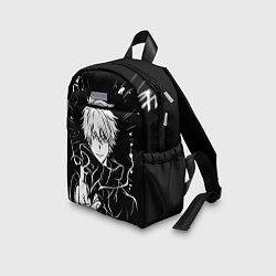 Детский рюкзак Сатору Годжо - черно-белый, цвет: 3D-принт — фото 2