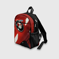 Детский рюкзак Знак бмв на капоте, цвет: 3D-принт — фото 2