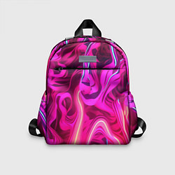 Детский рюкзак Pink neon abstract