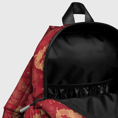Детский рюкзак The chinese dragon pattern / 3D-принт – фото 4