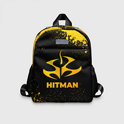 Детский рюкзак Hitman - gold gradient