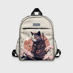 Детский рюкзак Боевой котенок ниндзя - японская сакура