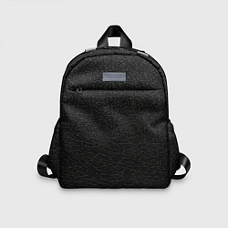 Детский рюкзак Чёрная текстура кожи, цвет: 3D-принт