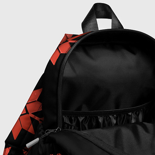 Детский рюкзак Удмуртский - вертикаль black / 3D-принт – фото 4