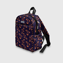 Детский рюкзак Вороны неон, цвет: 3D-принт — фото 2