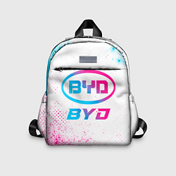 Детский рюкзак BYD neon gradient style, цвет: 3D-принт