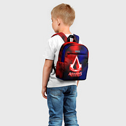 Детский рюкзак Assassins Creed fire, цвет: 3D-принт — фото 2