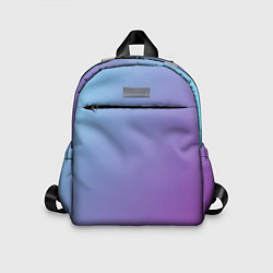 Детский рюкзак Градиент - слива в небе, цвет: 3D-принт