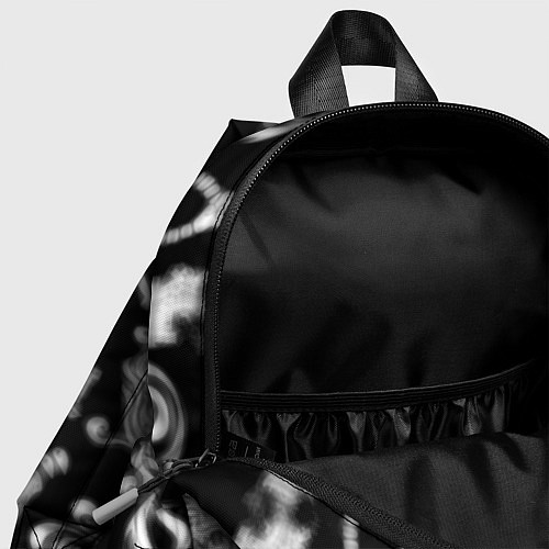 Детский рюкзак Bleach logo blur anime black / 3D-принт – фото 4