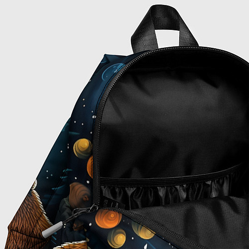 Детский рюкзак Хозяин тайги: медведь в лесу / 3D-принт – фото 4