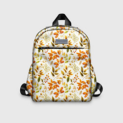 Детский рюкзак Осенние листья и желуди, цвет: 3D-принт