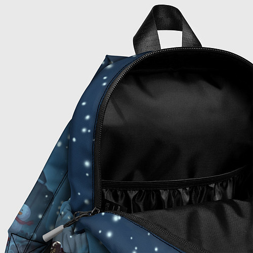 Детский рюкзак Снежный бой / 3D-принт – фото 4