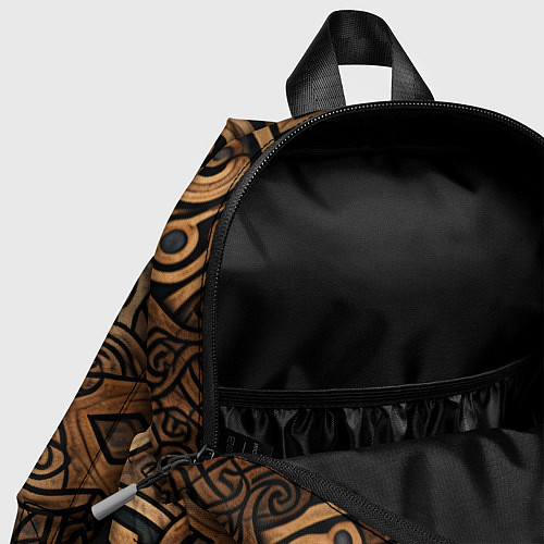 Детский рюкзак Асимметричный узор в викингском стиле / 3D-принт – фото 4