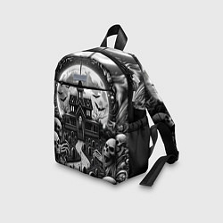 Детский рюкзак Дом с привидениями, цвет: 3D-принт — фото 2