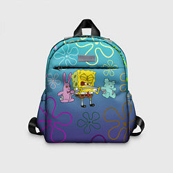 Детский рюкзак Spongebob workout, цвет: 3D-принт