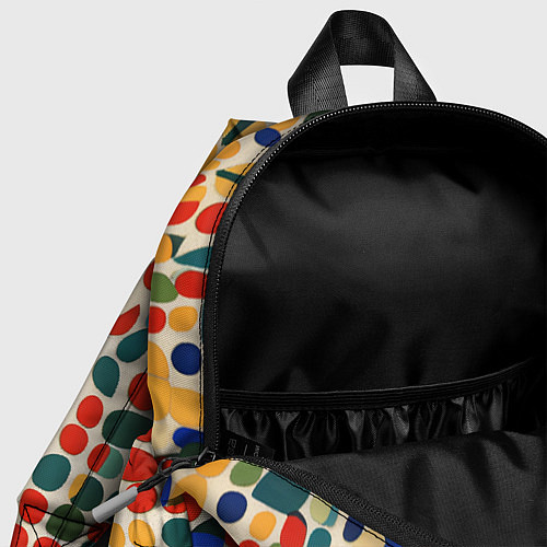Детский рюкзак Цветные зёрна / 3D-принт – фото 4