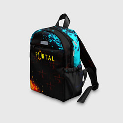 Детский рюкзак Portal x Half life, цвет: 3D-принт — фото 2