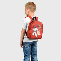 Детский рюкзак Боец волк, цвет: 3D-принт — фото 2