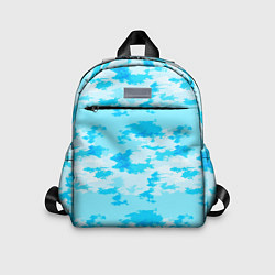 Детский рюкзак Абстракция стилизованное небо, цвет: 3D-принт