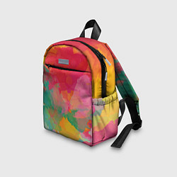 Детский рюкзак Спектр акварели, цвет: 3D-принт — фото 2