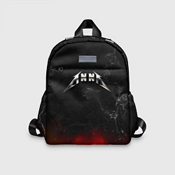 Детский рюкзак Анна в стиле Металлика - искры и огонь, цвет: 3D-принт