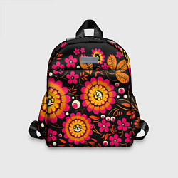Детский рюкзак Хохлома параноидальная, цвет: 3D-принт