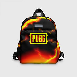 Детский рюкзак PUBG огненный шторм из молний, цвет: 3D-принт