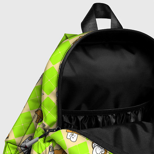 Детский рюкзак Весёлый грибник идёт на охоту / 3D-принт – фото 4