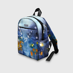 Детский рюкзак После дождя акварель, цвет: 3D-принт — фото 2