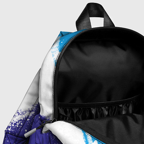 Детский рюкзак Вольво - триколор / 3D-принт – фото 4