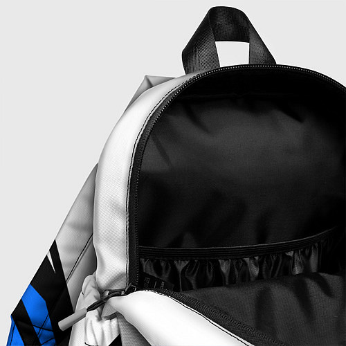 Детский рюкзак Volvo - white and blue / 3D-принт – фото 4