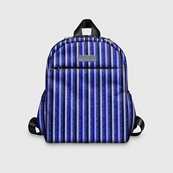 Детский рюкзак Сине-фиолетовый в полоску